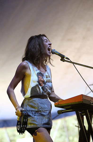 At the Falls Festival in 2009