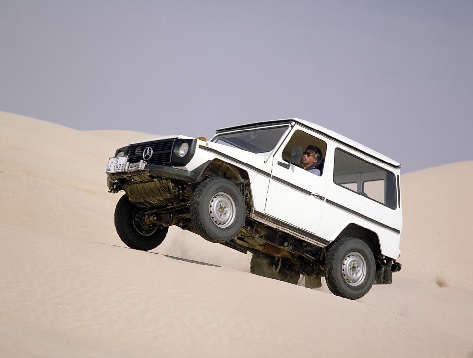 A 2-door wagon gets some air