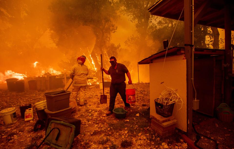 Deadly wildfires in Northern California