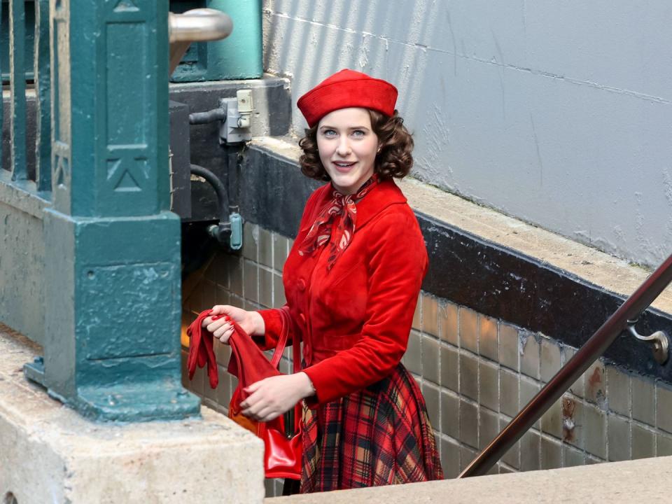 celebrity sightings in new york rachel brosnahan june 30, 2022