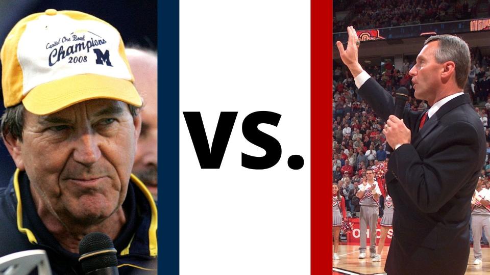 Lloyd Carr vs Jim Tressel