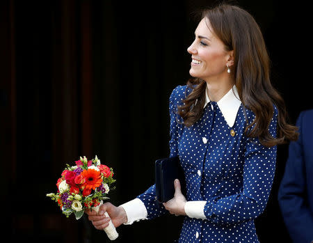 Kate Middleton Wears Polka-Dot Dress to Bletchley Park 2019