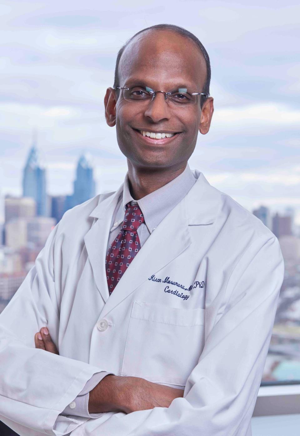 Dr. Kiran Musunuru, a cardiologist and geneticist, is a professor of medicine at the University of Pennsylvania Perelman School of Medicine