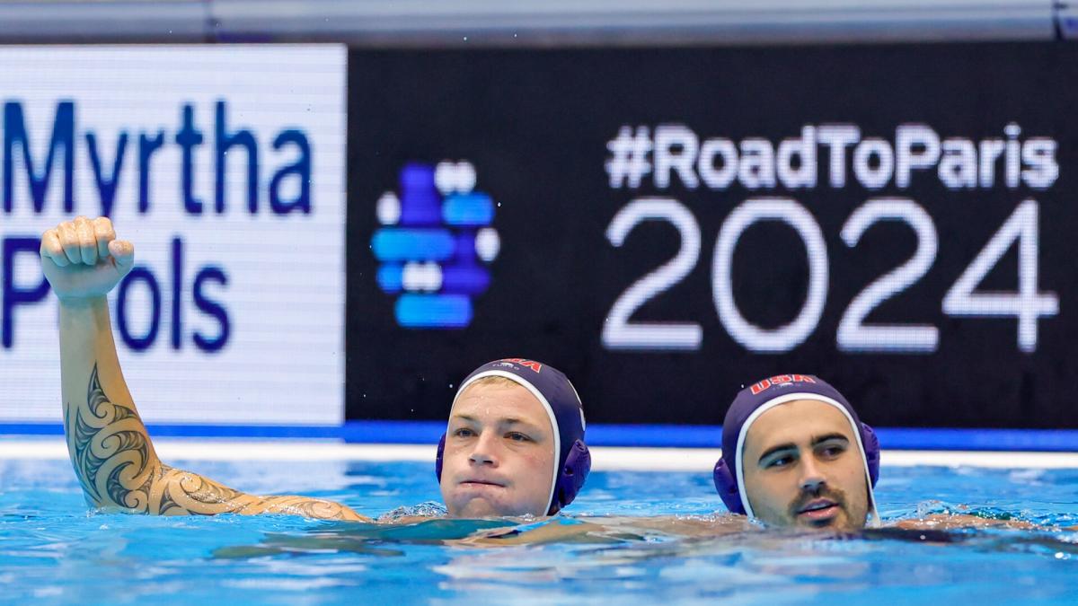 Olympic men’s water polo team for the Paris Games revealed by U.S.