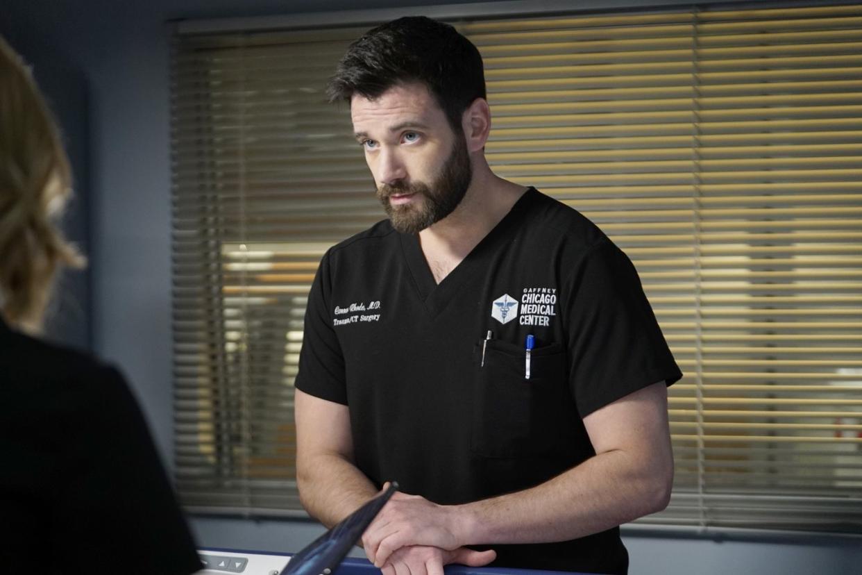 Colin Donnell as Connor Rhodes in Chicago Med season 4