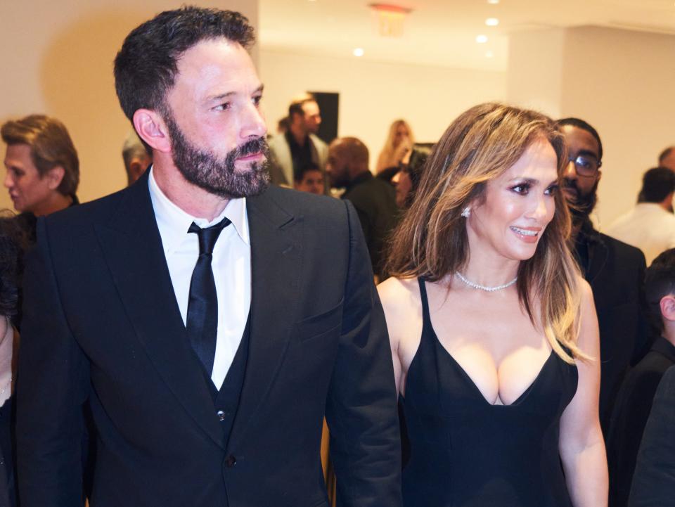 Ben Affleck and Jennifer Lopez in October 2022.