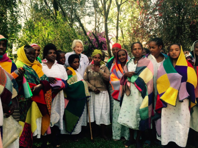 Le Dr Catherine Hamlin, 93 ans