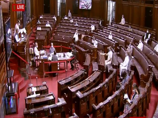 Visual from the Rajya Sabha