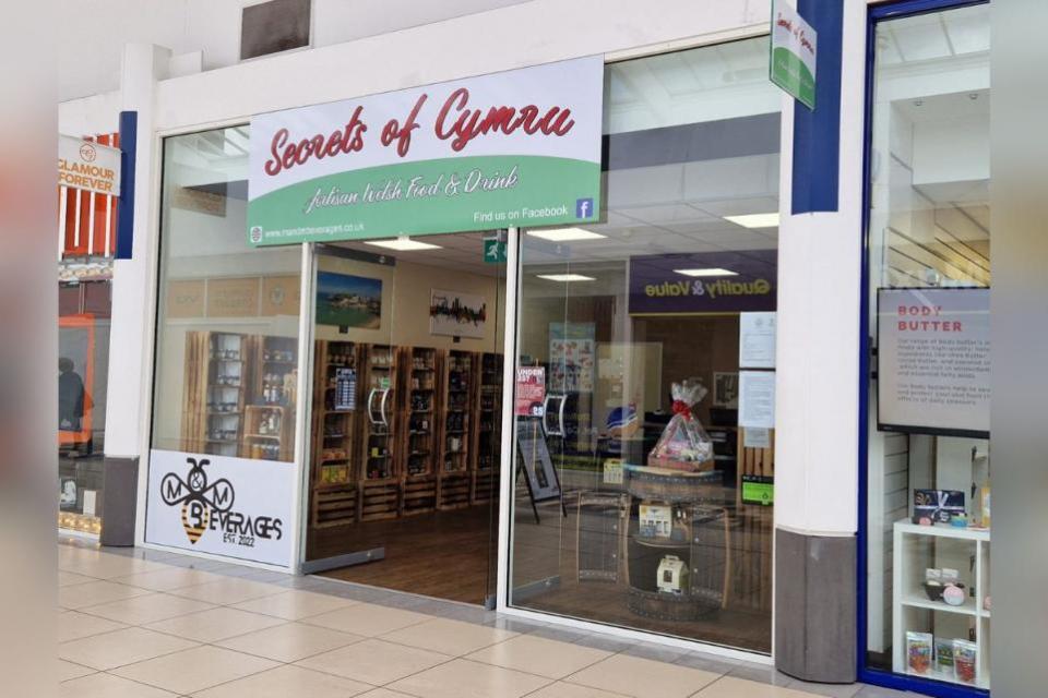 South Wales Argus: Secrets of Cymru shop front