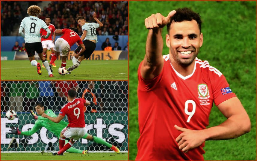 Hal Robson-Kanu Belgiuim Wales comeback euro 2016 tibaut courtois