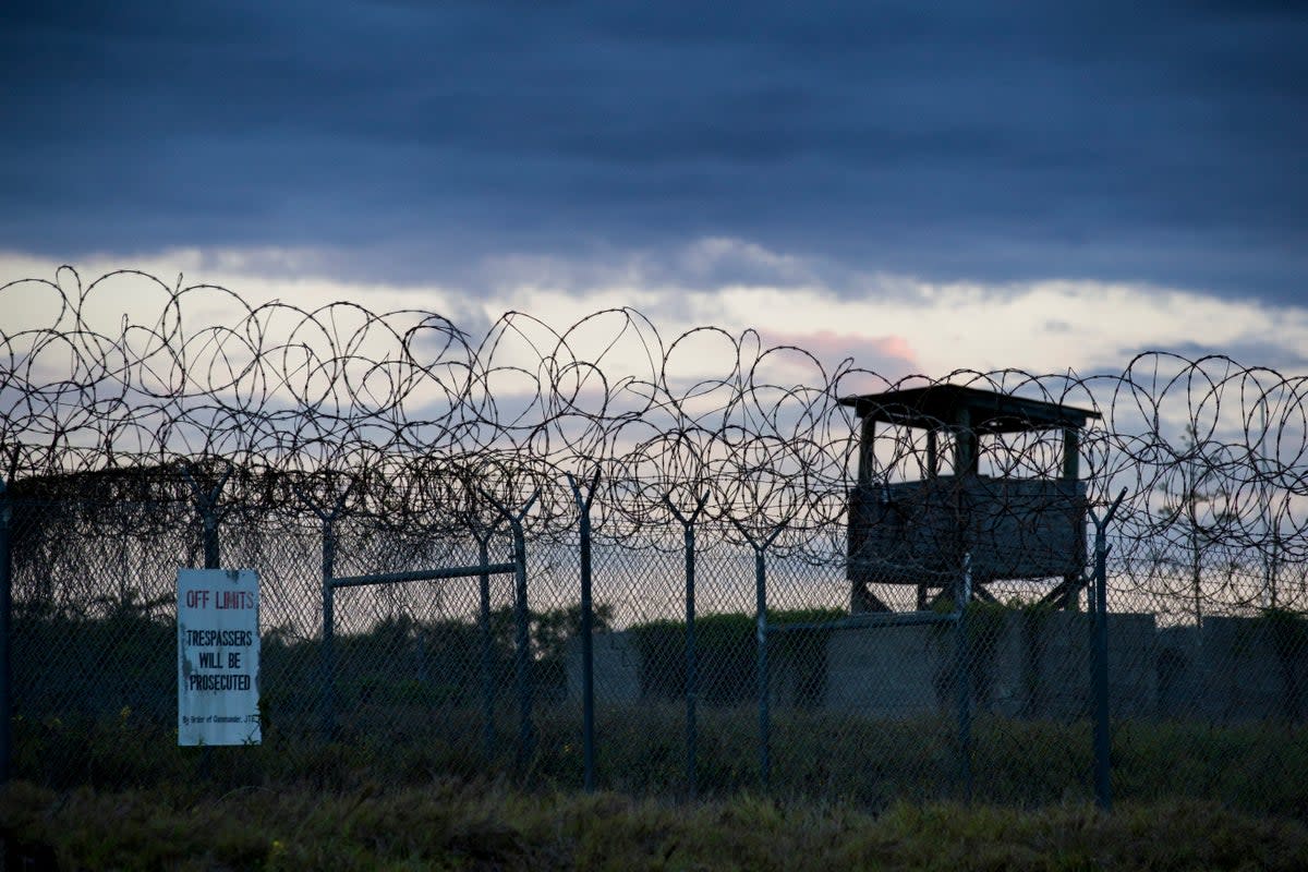 Mansoor Adayfi was held at Guantanamo Bay for 14 years (AP)