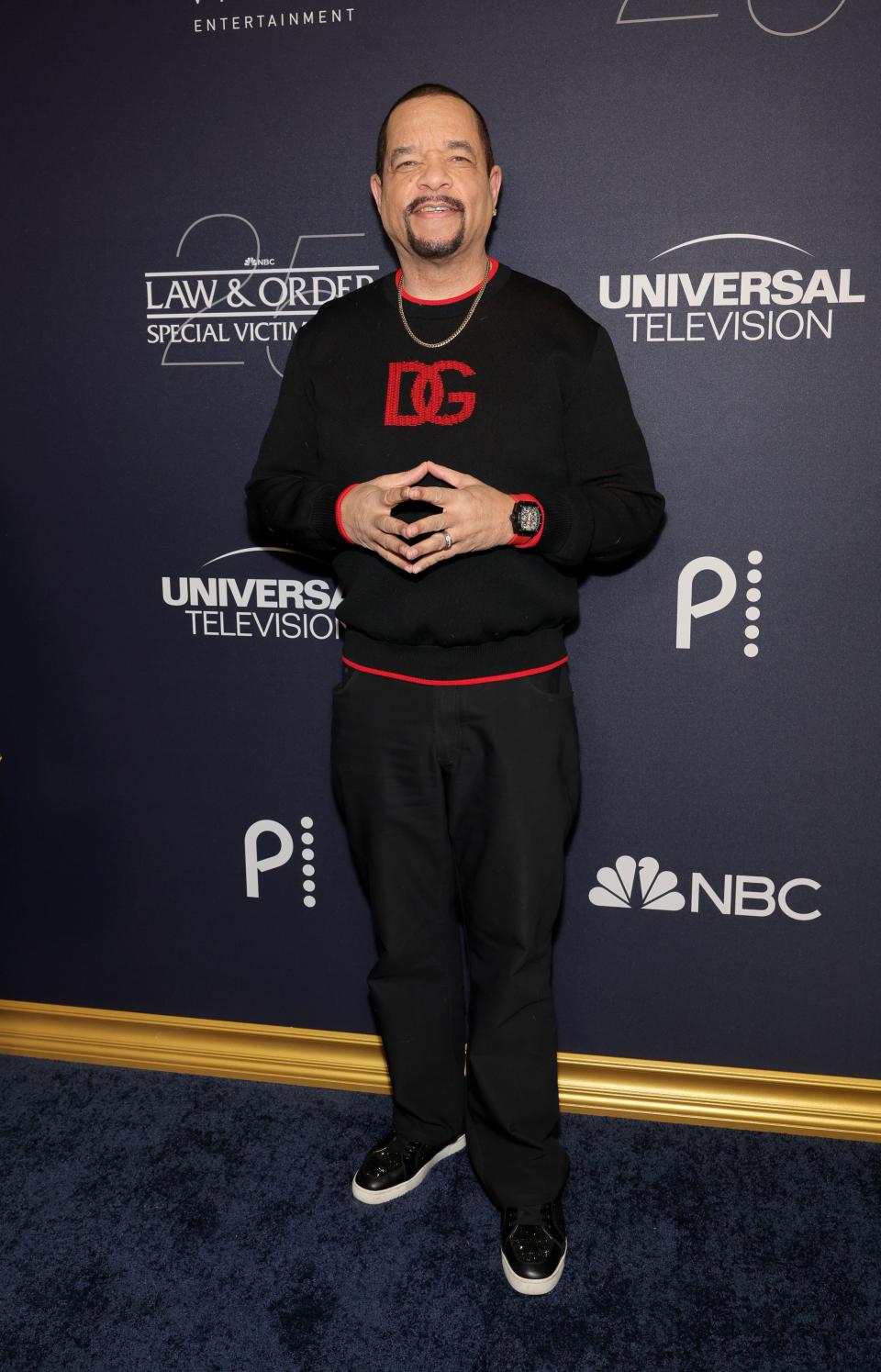 Ice-T attends the "Law & Order: Special Victims Unit" 25th anniversary celebration on January 16, 2024 in New York City.