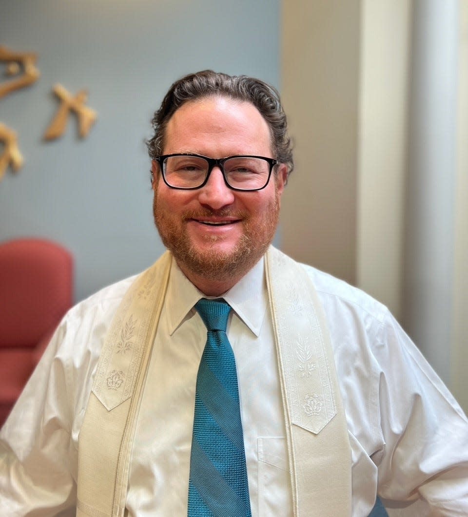 Rabbi Eric Berk is the new rabbi at Congregation Sha’aray Shalom in Hingham.