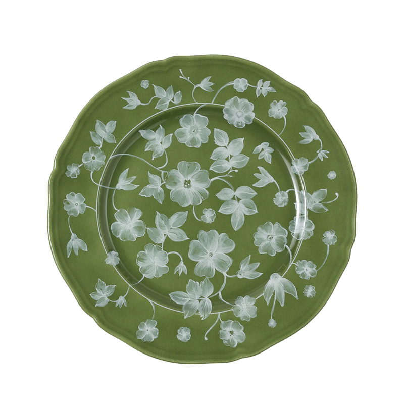 <p><a href="https://go.redirectingat.com?id=74968X1596630&url=https%3A%2F%2Fcabanamagazine.com%2Fproducts%2Fflower-charger-plate-green&sref=https%3A%2F%2Fwww.housebeautiful.com%2Fentertaining%2Ftable-decor%2Fa60619591%2Fhow-tastemakers-set-the-table%2F" rel="nofollow noopener" target="_blank" data-ylk="slk:Shop Now;elm:context_link;itc:0;sec:content-canvas" class="link ">Shop Now</a></p><p>Ginori Floral Charger Plate</p><p>Cabana</p><p>$220.00</p>