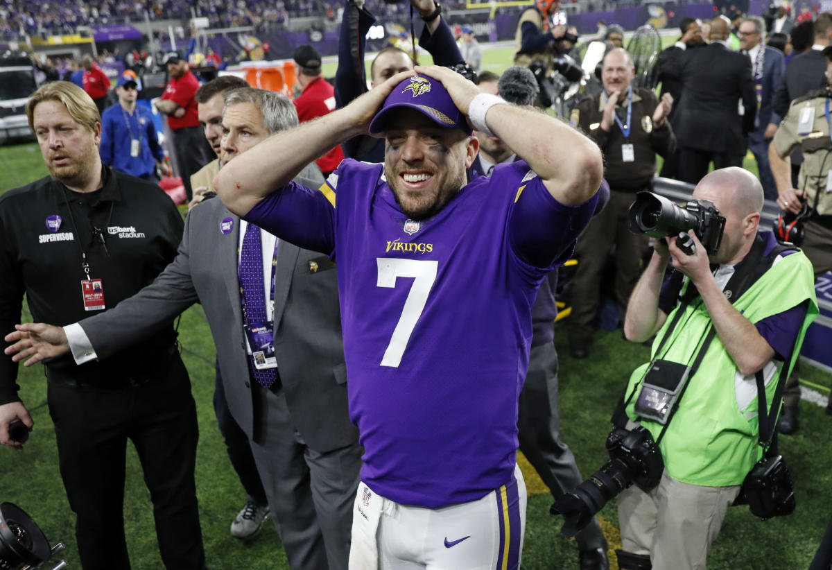 Game balls from the Saints (small) redemption against the Vikings