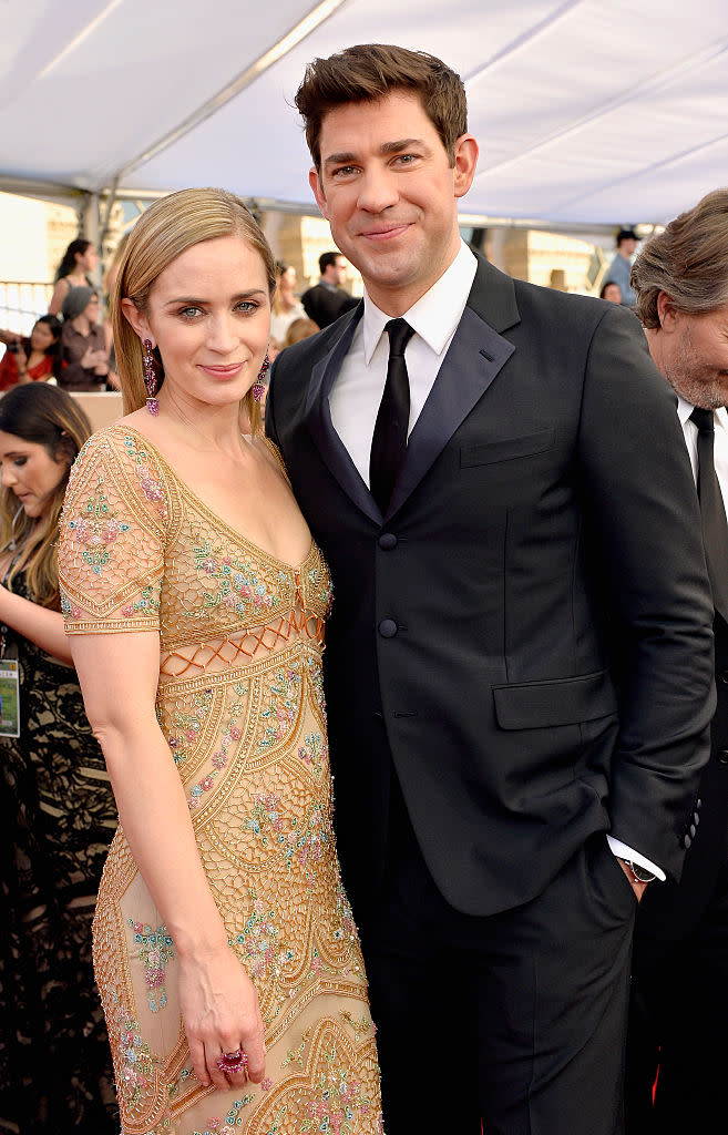 Emily Blunt and John Krasinski (Photo: Getty Images)