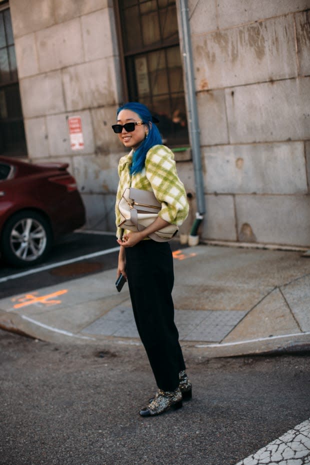 On Day 5 of NYFW, Showgoers Found a Variety of Ways to Style Baggy