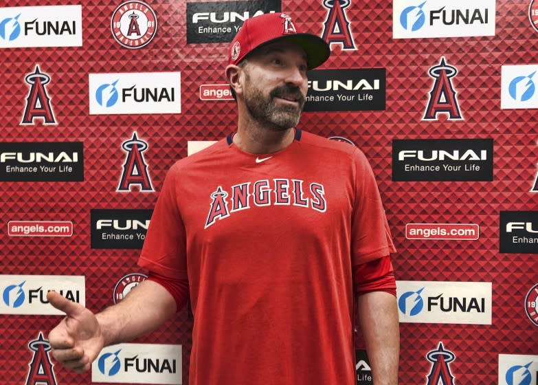 Angels pitching coach Mickey Callaway speaks about his coaching philosophies.