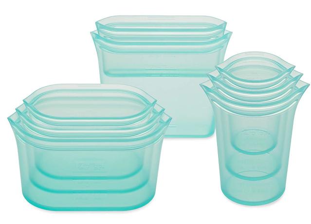 Sure Fresh Mini Storage Container with Lid, 2.3 fl oz, 10 Containers