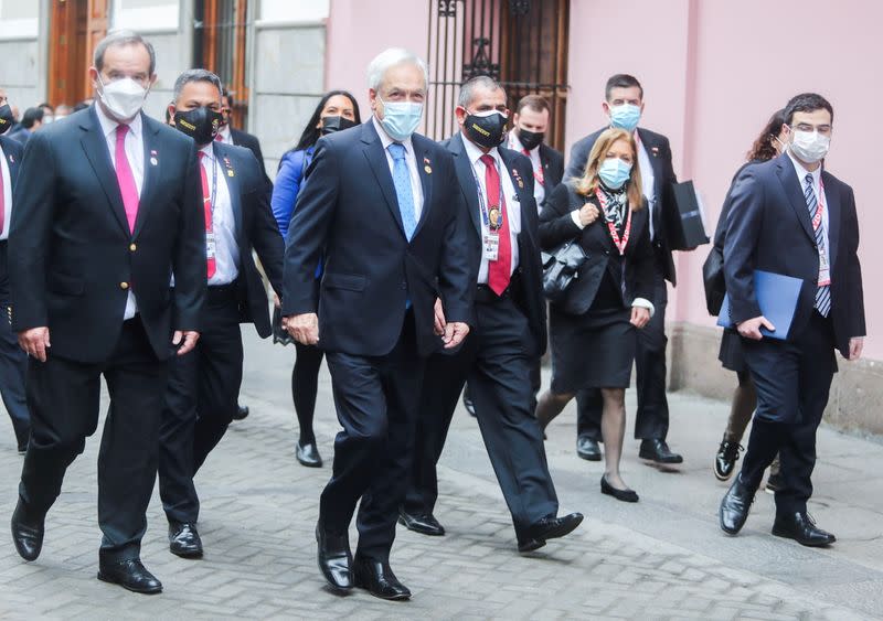 Inauguration Day of President-elect Pedro Castillo in Lima