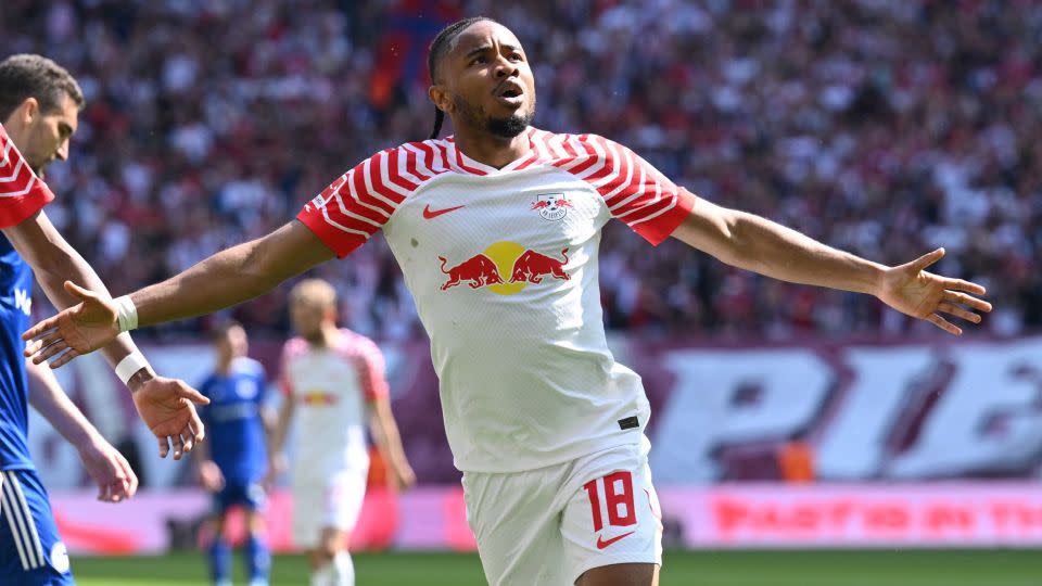 Christopher Nkunku scored 16 goals in 25 games for RB Leipzig in the Bundesliga last season. - Annegret Hilse/Reuters