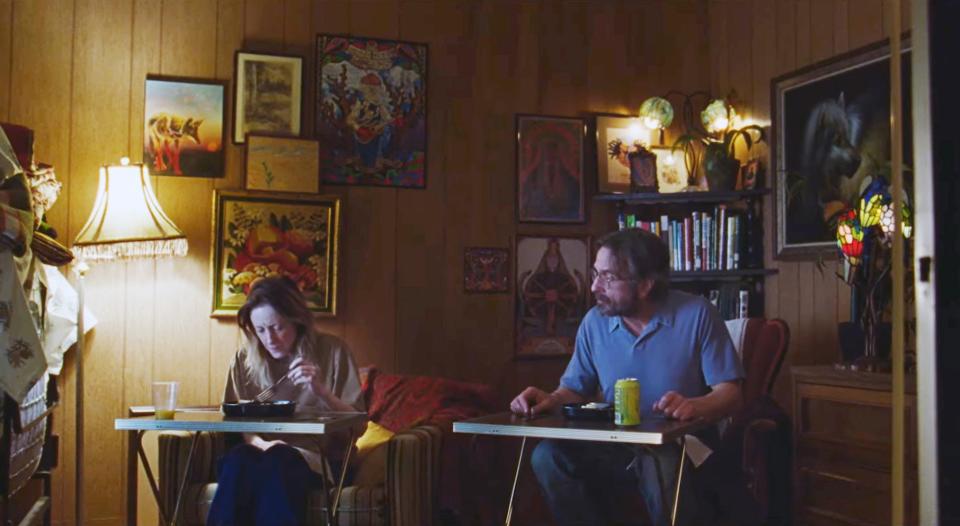 Riseborough and Marc Maron in a scene from To Leslie. (Photo: Courtesy Everett Collection)