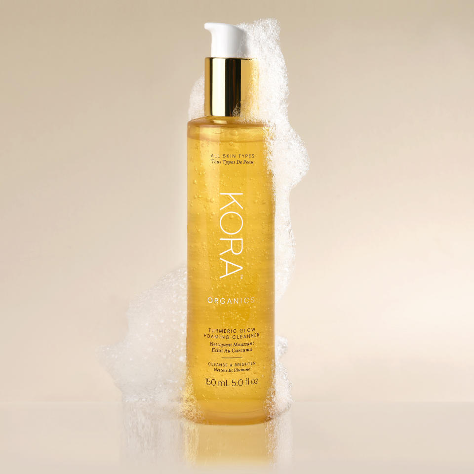 Kora Organics Turmeric Glow Foaming Cleanser - Credit: Courtesy