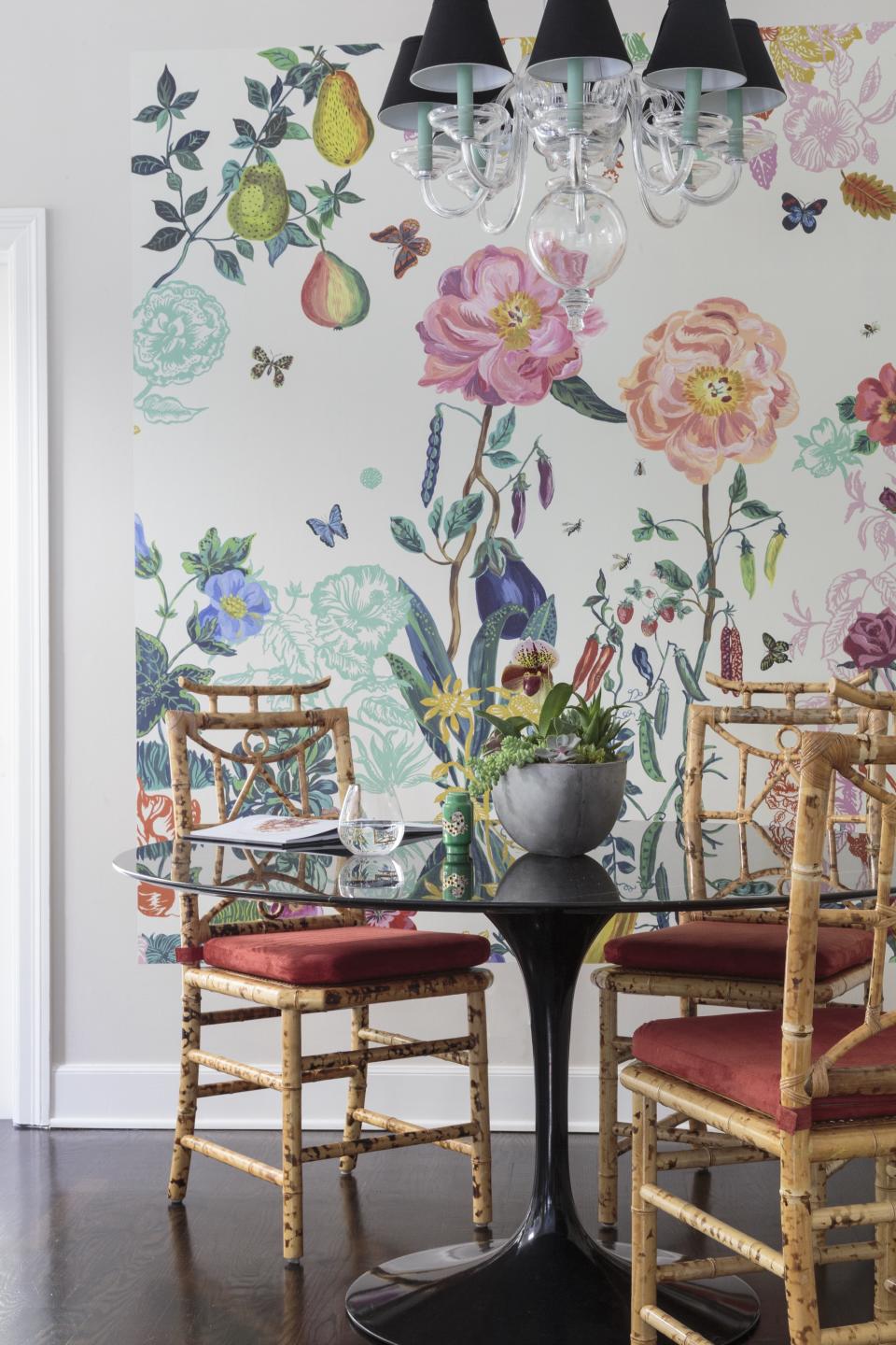9. Add color and vibrancy with a mural