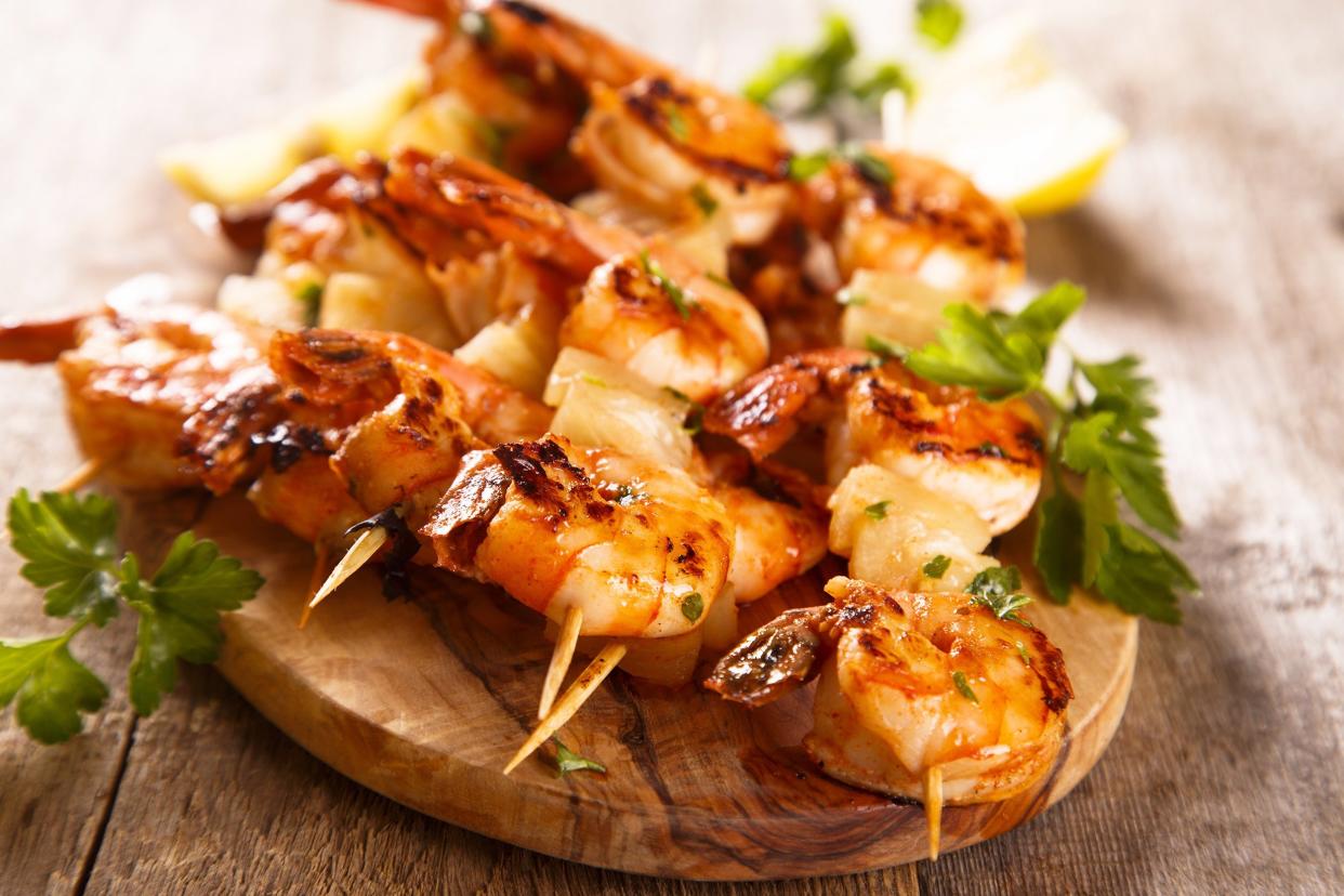 Spicy Chipotle Shrimp Skewers