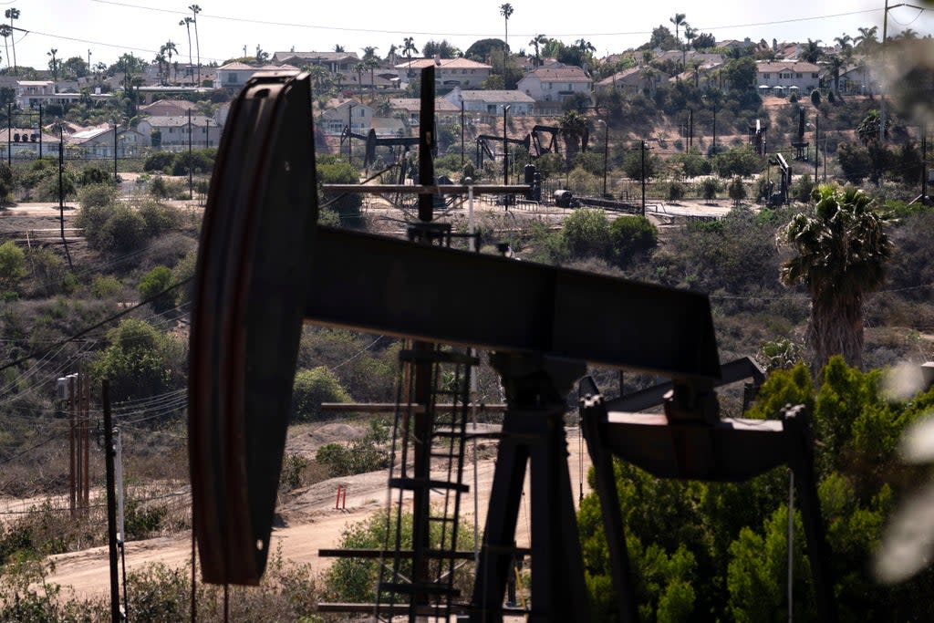 California Oil Drilling (Copyright 2021 The Associated Press. All rights reserved.)