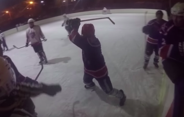 KICKED OUT FOR THIS?! *GOPRO HOCKEY* 