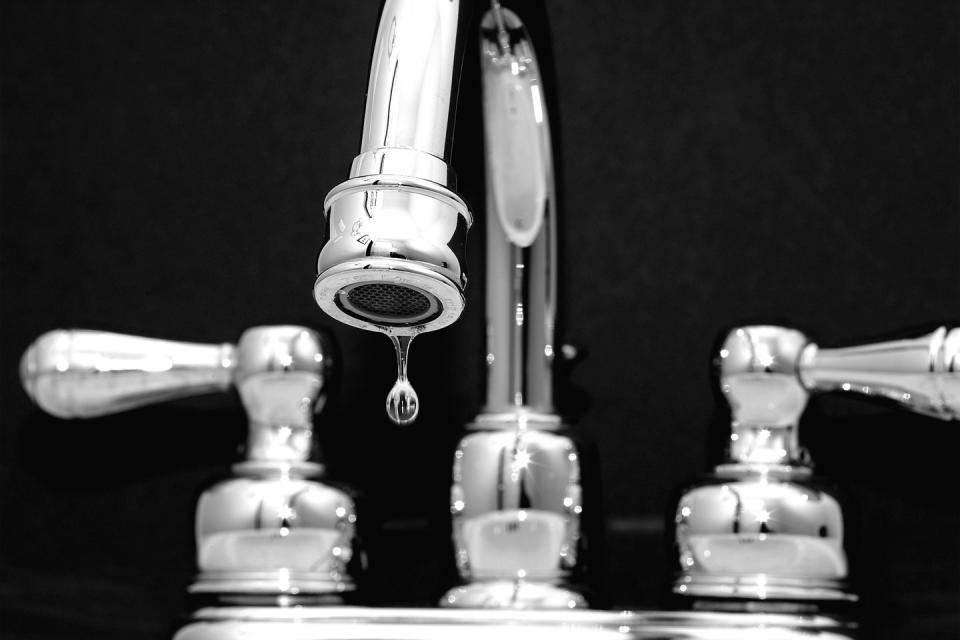 <p>A leaky faucet can happen anytime, and not only is it annoying, but the cost of the water wasted really adds up. The most likely culprit is a deteriorated washer. “The easiest way to locate the faulty washer is to do a quick Internet search on the manufacturer of your faucet or pick up your user manual if you still have it on hand,” says Trond Nyland, Founder and CEO at <a href="https://mattress-review.org/" rel="nofollow noopener" target="_blank" data-ylk="slk:Mattress Review;elm:context_link;itc:0;sec:content-canvas" class="link ">Mattress Review</a>. Some manufacturers even include a how-to guide for washer location and replacement. </p><p>This is usually a simple replacement for a compression-style faucet. You'll need to know where the water shut-off valve is located and have a pair of pliers handy. Once you've removed either the faucet housing or handle, depending on what you found out in the manufacturer's guide, remove the packing nut with the pliers. Unscrew and remove the valve stem, and remove the screw that holds the washer. You can then use the faulty washer to find the same type at your local home improvement store.<br></p>