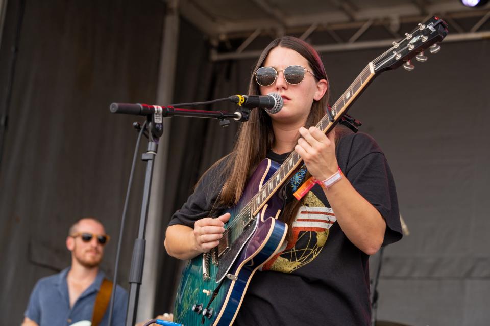 Katie Pruitt performs during the Austin City Limits Festival at Zilker Park on October 2, 2021 in Austin, Texas.