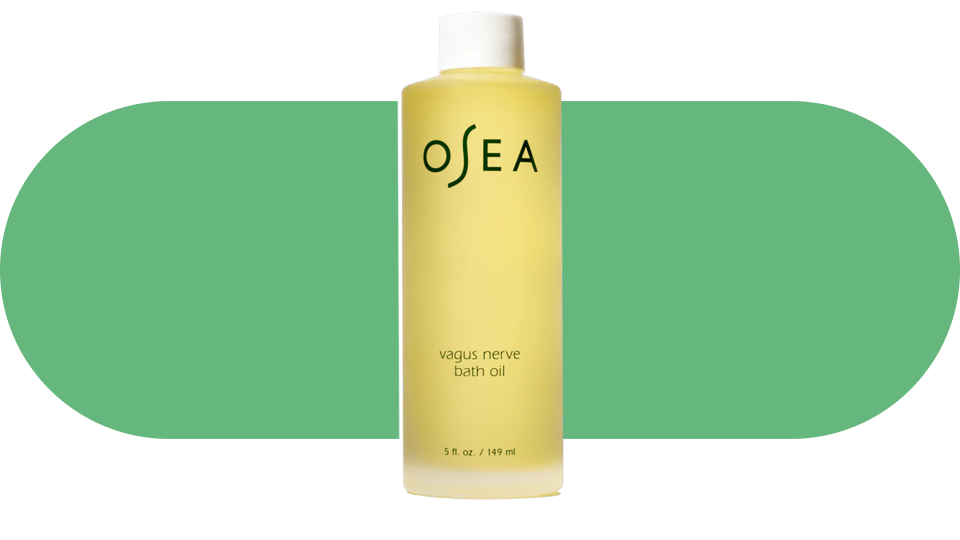 Put your body in a state of calm with the Osea Vagus Nerve Bath Oil.