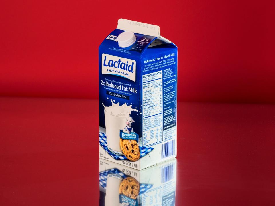 Milk Tasting Lactaid