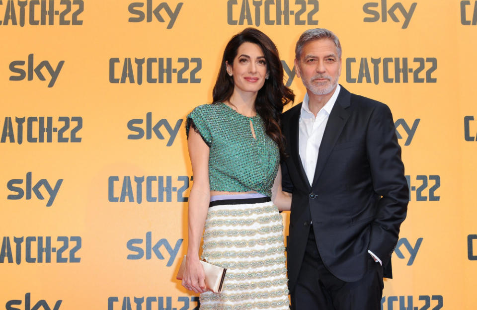 George Clooney and Amal Clooney regret teaching their children to speak Italian credit:Bang Showbiz