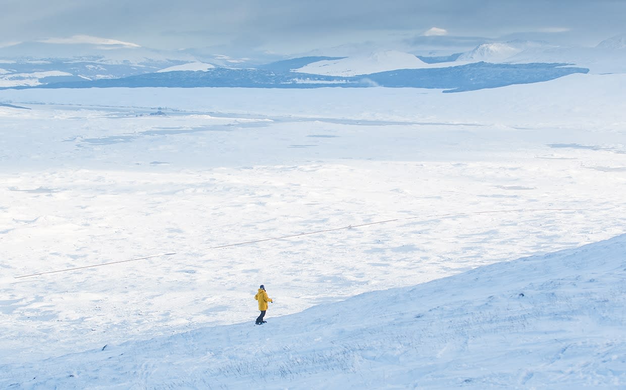 Skiing in Scotland can be a welcome change to the Alps - Steven McKenna Photography