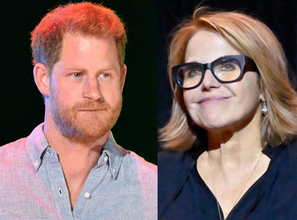 Prince Harry, Katie Couric