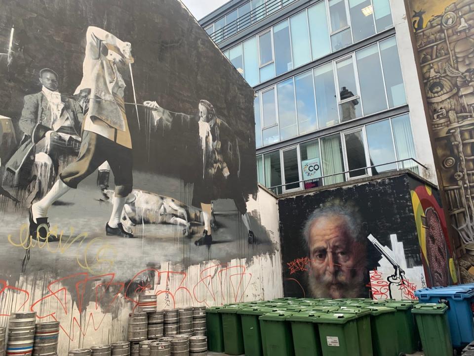 Belfast has a vibrant street art scene (Bernadette Fallon)