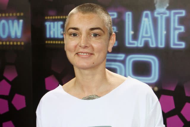 <p>Phillip Massey/FilmMagic</p> Sinéad O'Connor attends the 50th Anniversary of 'The Late Late Show' in Dublin, Ireland