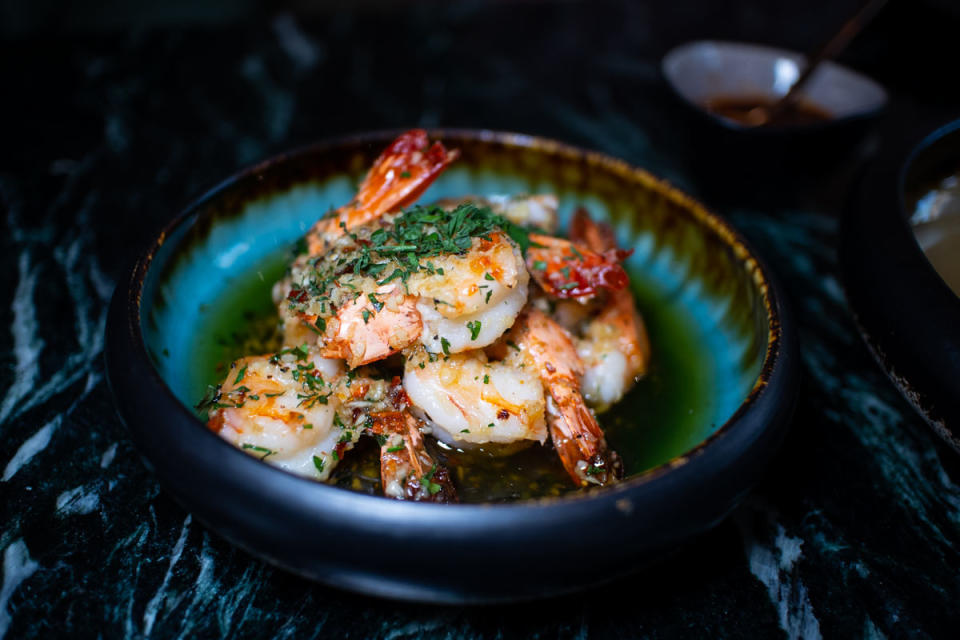 Tiger Prawns “Gambas Al Ajillo” (PHOTO: Zat Astha/Yahoo Lifestyle SEA)