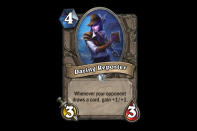 <p>It's hard to say exactly how good Daring Reporter is. In a meta where control decks are running a lot of card draw, it could get out of control. But against aggro, it'll just be a severely overcosted, permanently weak minion. With the aggressive style of Gadgetzan, this Reporter will probably be staying at home. </p>