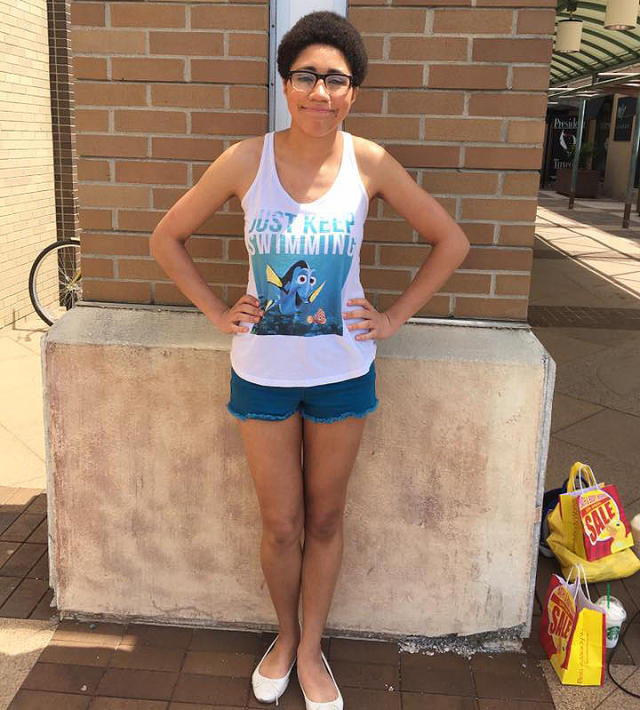 This woman was kicked out of the mall for wearing a 'slutty' outfit