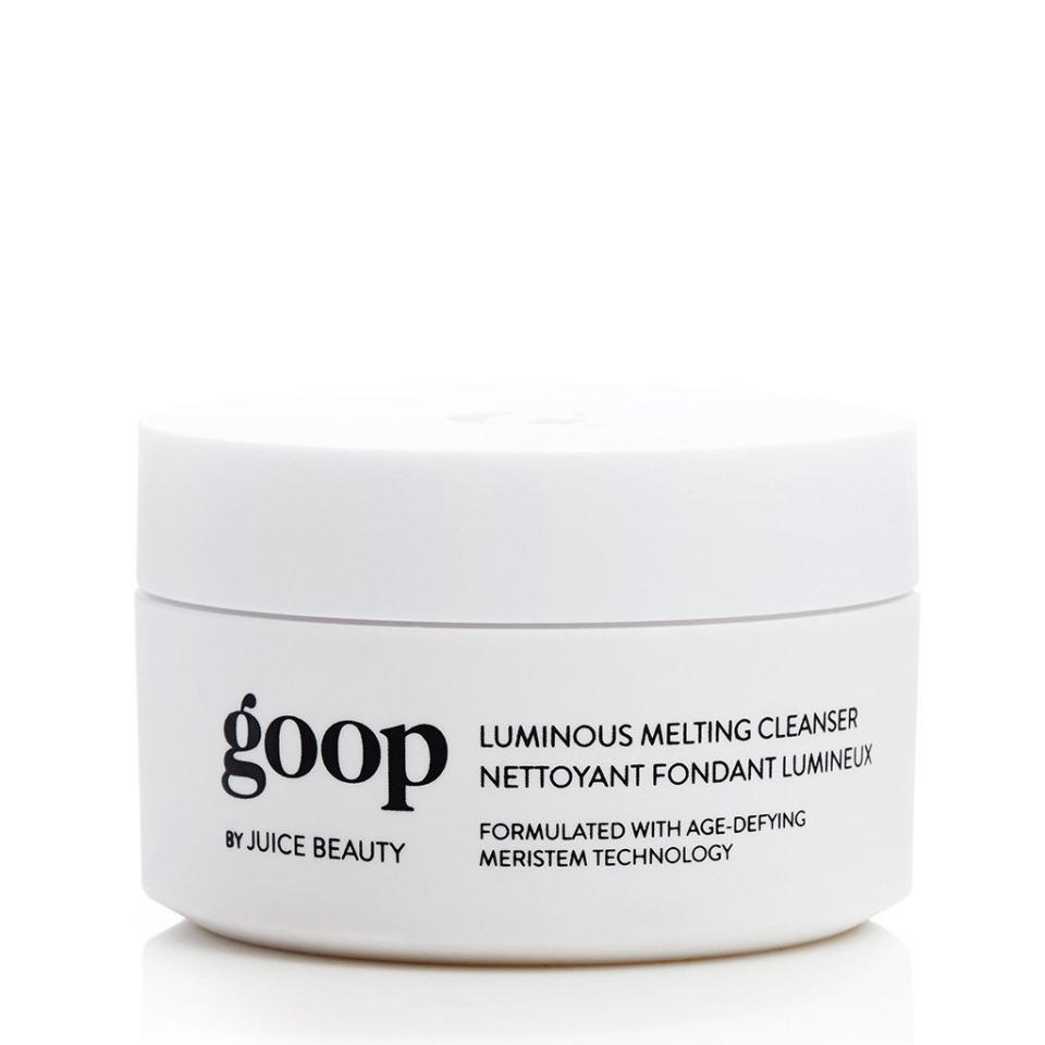 <p>Sure, the extravagant products sold on Paltrow’s Goop are easy to mock, but they’re also hard to resist. For instance, would anyone refuse to try the pricey, but well-reviewed makeup remover that Paltrow swears by if it just <em>happened </em>to show up under your tree? No way! This is the perfect gift for your friend who would never buy this luxe product for herself.<br><br><strong>Buy: <a rel="nofollow noopener" href="https://shop.goop.com/shop/products/luminous-melting-cleanser" target="_blank" data-ylk="slk:Goop;elm:context_link;itc:0;sec:content-canvas" class="link ">Goop</a></strong> </p>