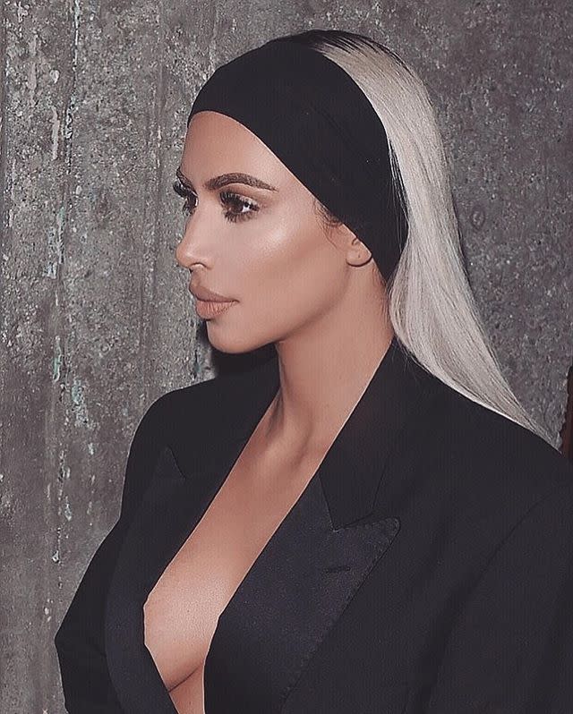 Kim Kardashian biggest makeup regret is the super white under-eye