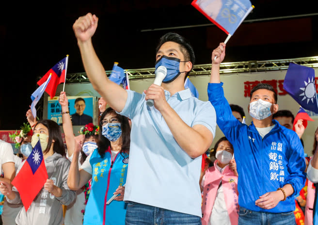 九合一選舉近在咫尺，年底的大選各政黨候選人都摩拳擦掌準備，尤其首都更是兵家必爭之地。圖為國民黨台北市長參選人蔣萬安。（資料照／楊亞璇攝）