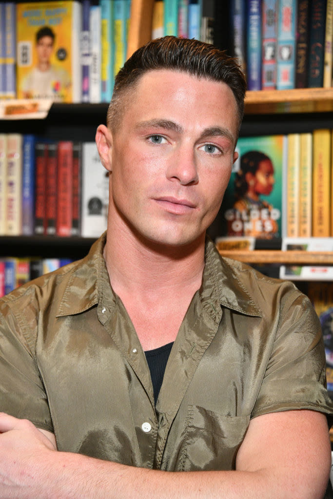 Closeup of Colton Haynes