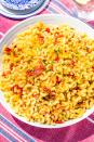 <p>Mac and cheese, meet summer!</p><p>Get the recipe from <a href="https://www.delish.com/cooking/recipe-ideas/recipes/a47248/pimiento-pasta-salad-recipe/" rel="nofollow noopener" target="_blank" data-ylk="slk:Delish;elm:context_link;itc:0;sec:content-canvas" class="link ">Delish</a>.</p>