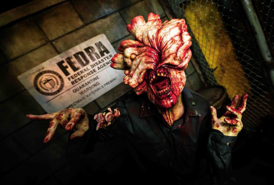 Guests will have to watch out for the Infected in "The Last of Us' haunted house at Halloween Horror Nights 2023 at Universal Orlando Resort.