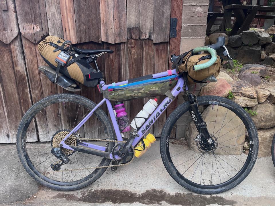 A Santa Cruz Stigmata with gravel suspension fork